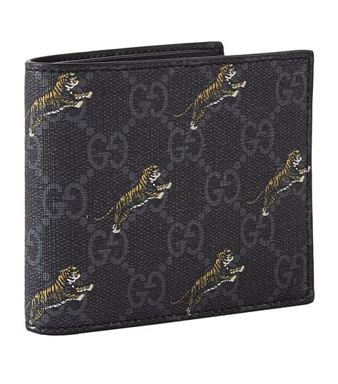 gucci small ja bifold wallet|Gucci men's wallet tiger.